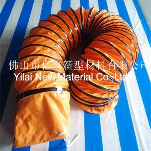 Wholesale 300mm x 5mtr flexible duct, good quality fire retardant flexible air duct from china suppliers