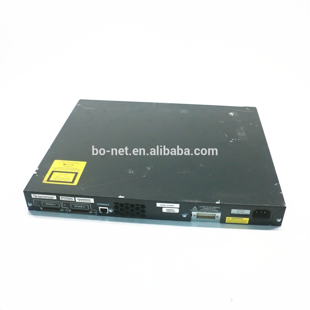 Cisco WS-C3750X-24S-S 24port 10/100/1000M Switch Managed Network Switch C3750X Series Original New