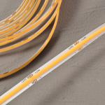 White PCB 320chip COB Led Strips 1100LM/m 12V 15W
