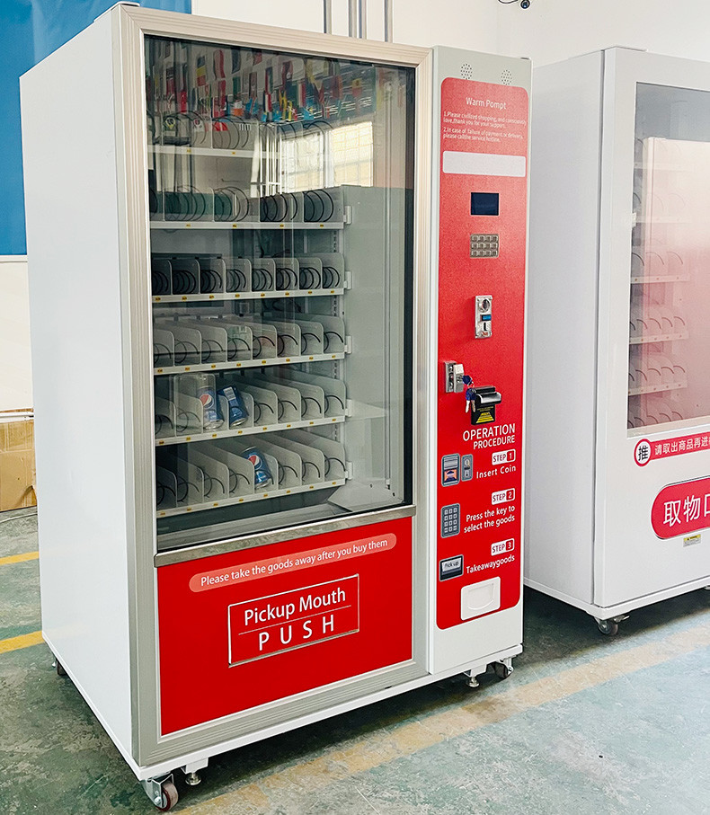24 Self-Service Easy Touch Screen Smart Grave Candle Vending Machine for Sale Europe Accept Card Reader