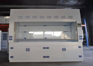 Wholesale Agricultural Lab PP Fume Hood 8-10mm White Worktops 220V Power Sockets from china suppliers