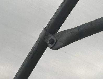 Hot Dip Galvanized Pipe High Tunnel Greenhouse Customizable Agriculture Greenhouse