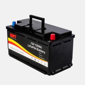 Wholesale Traveling Li Iron Phosphate Battery 120Ah 12.8V Lithium Ion LiFePO4 Battery from china suppliers