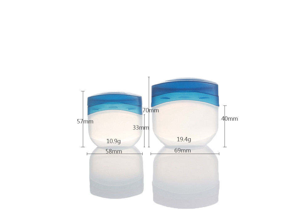50g 100g PP Cosmetic Cream Jars Vaseline Sample Lip Care