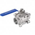 Three-piece ball valve high platform 304 stainless steel 3PC wire welding 1 inch