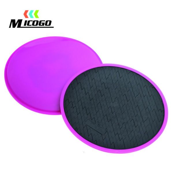 Custom Logo Core Sliders for Gym Pilates Gliders Ab Exercise Workout Gliding Discs-Sliding Sit-Up Push-Ups Comfortable Floors