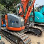0.4m3 High Work Efficiency 7000KG Hitachi ZX75U Excavator