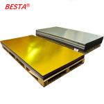 Wholesale 3mm 4x8 Rose Gold Black Silver Golden Grey Perspex Mirror Plastic Flim