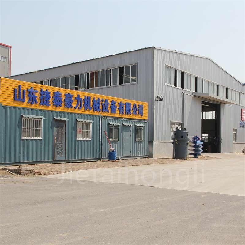 Foundation Pile Construction Sand Soil Drill Auger Durable With Flat Teeth