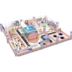 Wholesale Unisex Indoor Playground Equipment 280 Squares Trampoline Park Indoor Playground from china suppliers