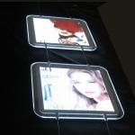 Business advertising led animated acrylic light box