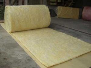 Wholesale High Temperature Resistance Glass Wool Blanket For Power Plant 20mm - 100mm Thickness from china suppliers