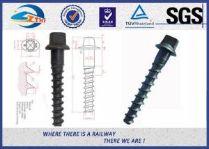 Wholesale Ss8 Railway Spike Q235 Sleeper Screw Spike SGS standard ISO898-1 from china suppliers