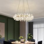 Post-modern Nordic Simple Crystal Chandelier Light Luxury Living Room Bedroom