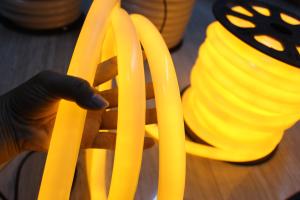Wholesale hot sale decorative yellow 24v 360degree round led neon flexible lights from china suppliers