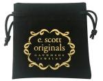 ISO9000 Embossed Velvet Drawstring Pouch Small Jewelry Packaging Bags RoHS