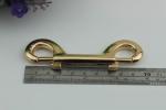 Zinc alloy hanging brush anti brass 100 mm length lobster claw clip trigger