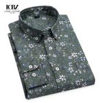 Advantage Breathable Material Oxford Printing Casual Fashion Small Flower Shirt