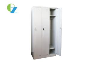 Wholesale Customized Steel Office Lockers 3 Door Storage For School Students from china suppliers