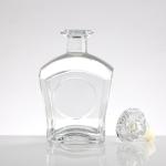 Customized Logo 700ml Glass Liquor Bottles for Your Distilled Beverages