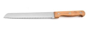 Wholesale long Bread knife with Bamboo wood from china suppliers
