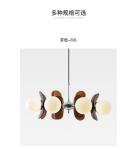 Nordic Middle Ancient Acrylic Beans Pendant Lamp Living Room Dining Room Study