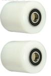 Hand Pallet Truck Nylon Roller Load Wheels 80*70