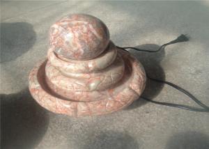 Wholesale Living Room Decorative Landscaping Stone Small Red Marble Ball Fountain from china suppliers