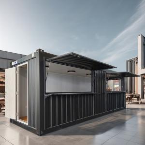 Wholesale Pop-up Shop Container Shop for Modern Design Prefabricated Shops Coffee Shop Fast-Food Restaurant Convenience Store Kiosk from china suppliers