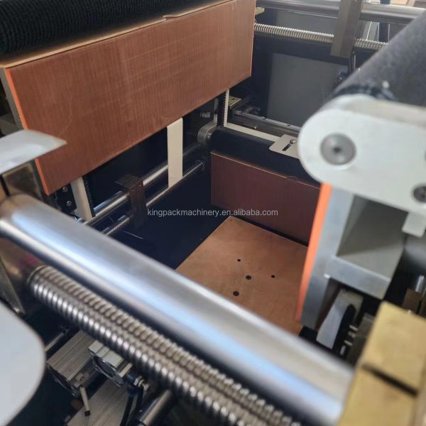 DG500HF DG600HF Rigid Box Wrapping Machine for Gift Box Final Forming Process