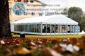 Wholesale 500 Seater Mobile Outdoor Luxury Marquee Restaurant Wedding Tent from china suppliers