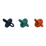 Girl Boy Colourful Reusable FDA LFGB Silicone Baby Pacifier Teeth
