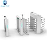 Station / Scenic / Hospital Half Height Turnstile One Way Manual Stainless Steel