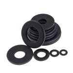 Black Zinc Plated External Tooth Lock Stainless Steel Washers Flat Washers