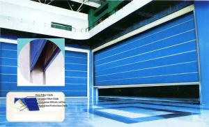 Wholesale 4.8m/Min 3m Height Double Track Fireproof Garage Door from china suppliers