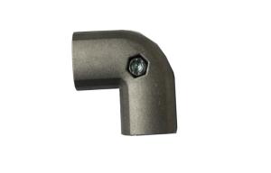 Wholesale Round Head Aluminum Tubing Joints 90 Degree Elbow Female Attended For Pipe Rack from china suppliers