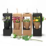 Custom Size Accepted Kraft Paper Packaging Gift Box for Flowers Bouquet