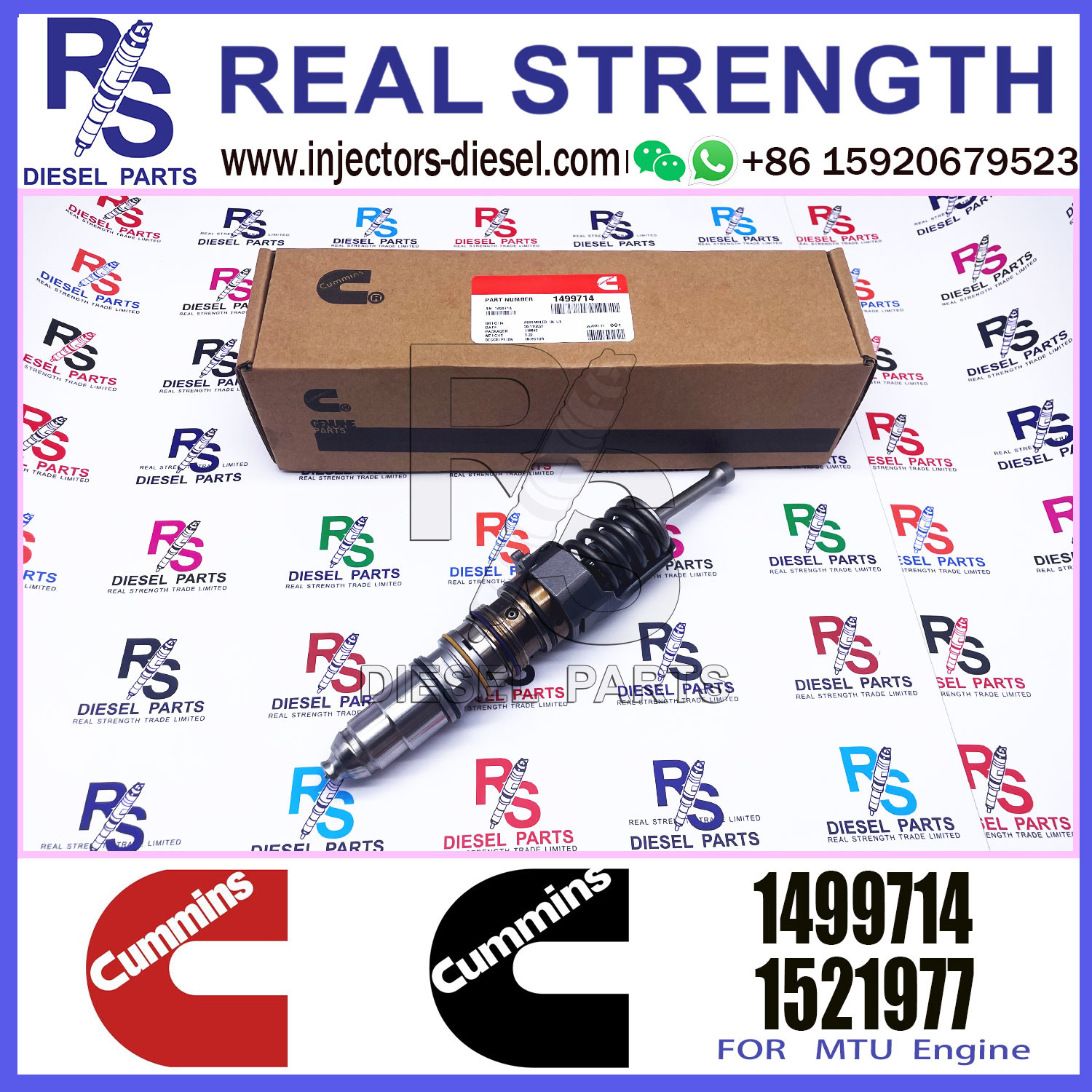 Wholesale fuel injector 579251 1529790 1473430 1521978 1464994 1499714 1521977 3331153 3331254 4062569 4076565