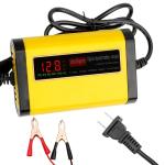 Electric 12V 6A 4A 2A Pulse Repair LCD Battery Charger for Car Motorcycle Lead