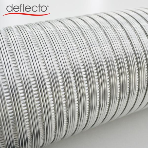 Semi Rigid Flexible Aluminum Duct / Aluminum AC Duct With Galvanized Steel