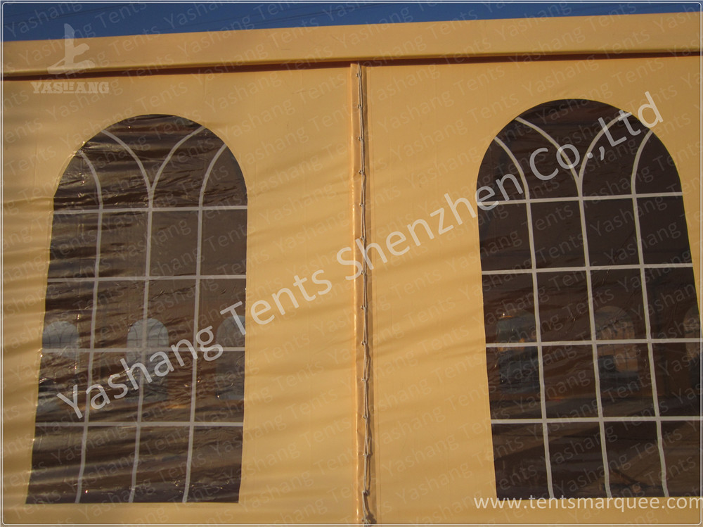 Custom Tent Accessories Wall Cover Opening Solution / Hanging Method Wall