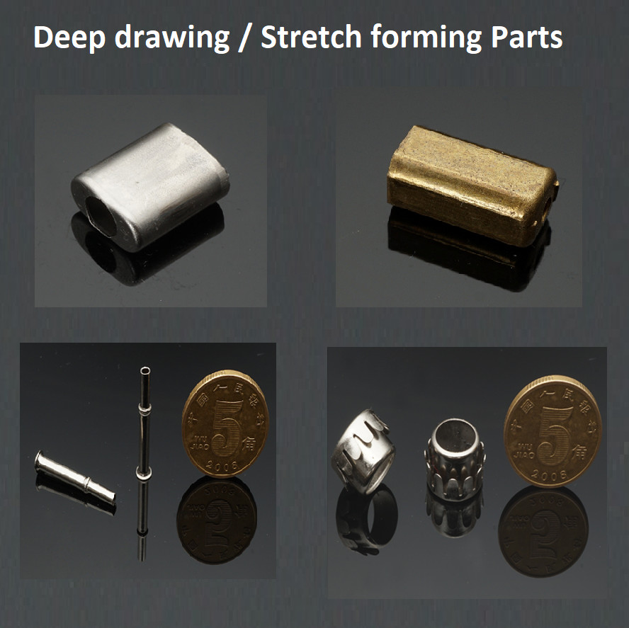 Automotive Brass Cap Deep Drawn Metal Stamping