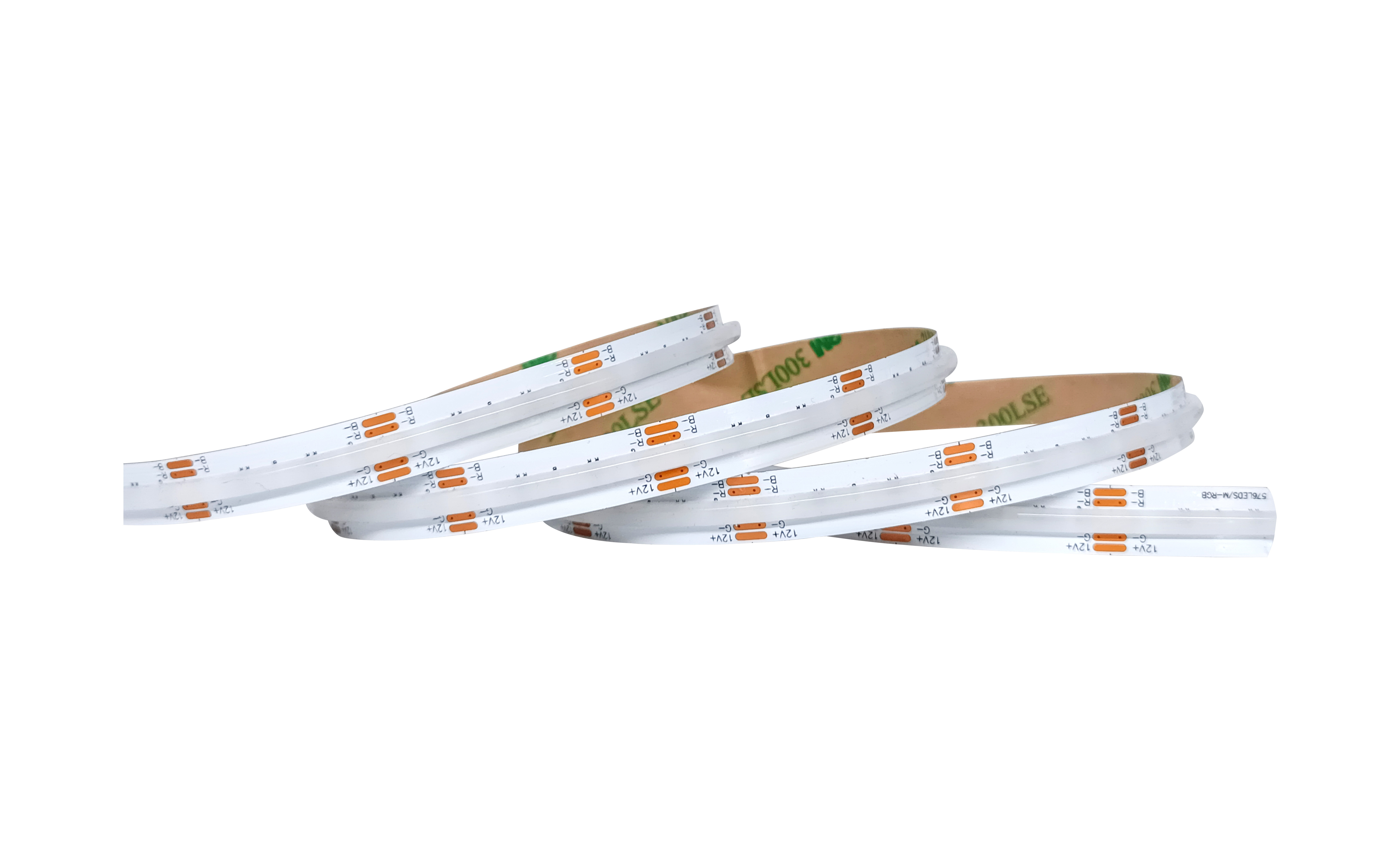Waterproof COB LED Strip Light 12V 5W Remote Control Dimming For Home