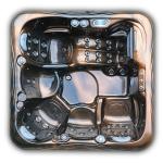 5 People Massage Hot Tubs Indoor Outdoor Bathtubs For Spa Parts