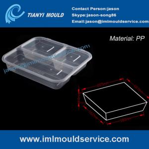 Wholesale disposable 3-compartment food container mould manufacturer from china suppliers