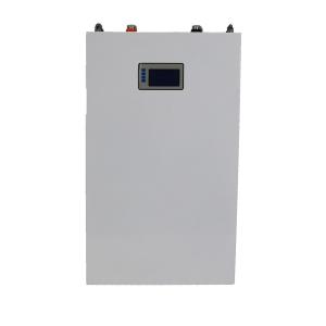 China Lifepo4 Wall Mounted Battery 5.12KWH 48V 24 Volt Rechargeable Lithium Battery on sale