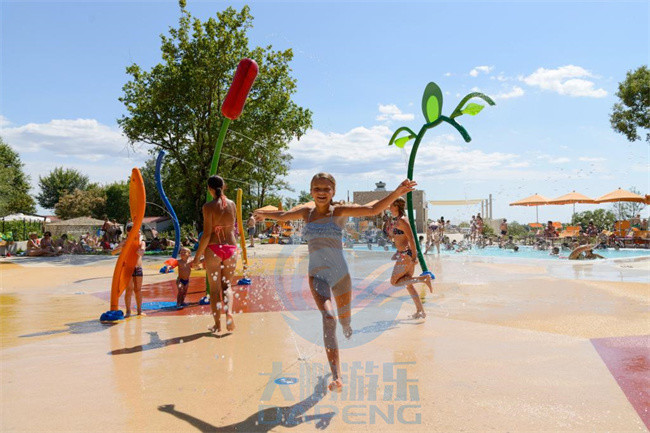 Aqua Playground Splash Structure Stainless Steel Water Sprinkler Sea Turtle Spray