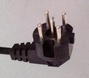 Wholesale Kema approved 5-pin plug, Holand/Netherlands power cord from china suppliers