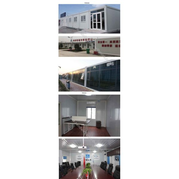 Bolt Connection Portable Construction Office Temporary Modular Building