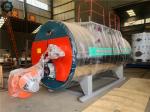 2000kg / H 2t 10 Bar Industrial Gas Oil Fired Horizontal Steam Boiler For Food